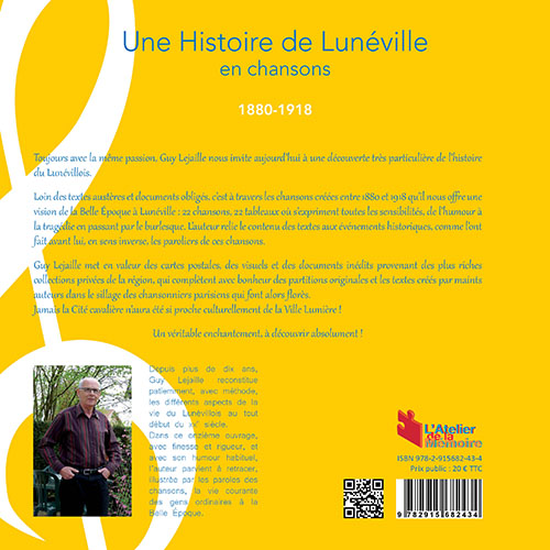 Une Histoire de Lunéville en chansons